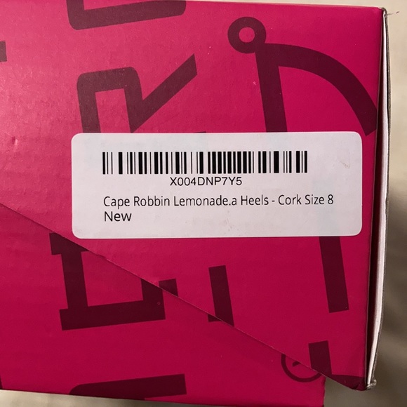 Cape Robbin Lemonade Crystal Clear Acrylic Wedge Heel - Picture 12 of 12